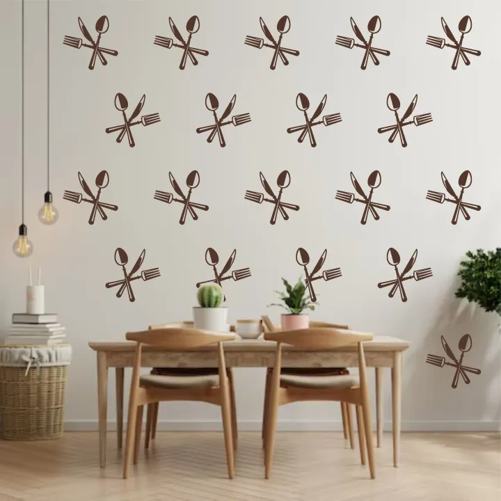 Kitchen Decoration 15 Stickers pack 20x20 cm