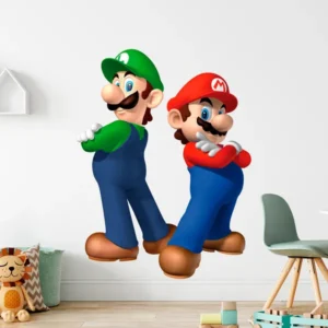 Kids wall sticker Super Mario and Luigi