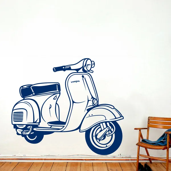 Wall sticker Moto Vespa - Image 2
