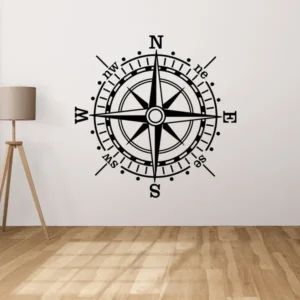 Wall sticker Rose of the Winds of the Sea