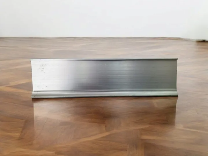 Desk 2 x 9" Aluminum Nameplate (ONLY FRAME) - Image 2