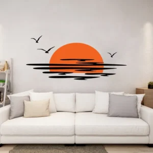 Wall sticker Sunset